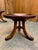 Brown 1950s Vintage Sculpted Mahogany Tripod Stools After Adolf Loos - Set of 4 For Sale - Image 8 of 10