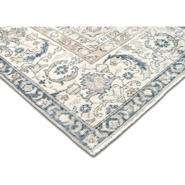 Traditional 1960s Turkish Oushak Rug For Sale - Image 3 of 6