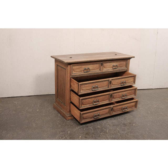 Wood 18th C. Italian Chest W/ Hidden Secretary For Sale - Image 7 of 10