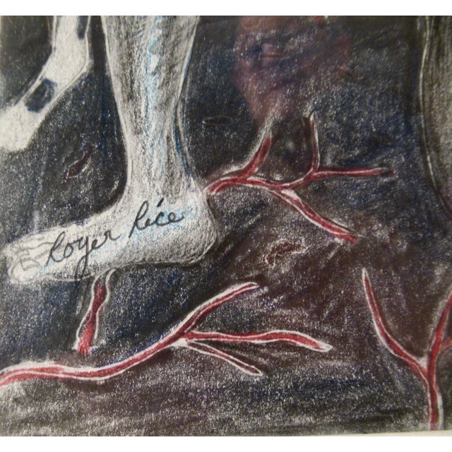 Paper Roger Rice Untitled 2 C.1990 Drawings For Sale - Image 7 of 7