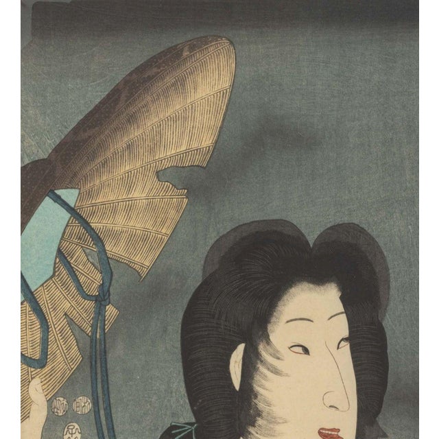 19th Century Utagawa School Figural Woodblock Prints, 2 For Sale - Image 5 of 14