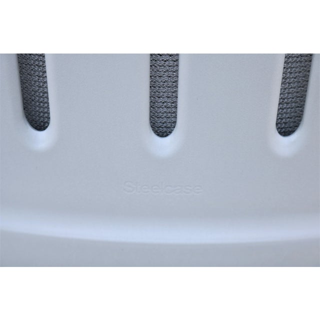 Modern Steelcase I2i Collaborative Ergonomic Dual Swivel Graphite Lounge Chair For Sale - Image 11 of 13