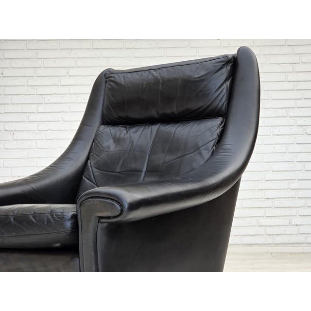 Vintage Danish Highback Chair by Aage Christensen, 1960s For Sale - Image 15 of 18