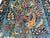 Blue Afghan Pictorial Tree of Life Hand-Knotted Wool Rug - 9'9" X 6'7" For Sale - Image 10 of 17