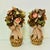 Vintage Home is pleased to present this stunning pair of Fall Decor Topiaries. They feature peach pomegranates, wooden...