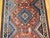 Vintage Persian Shiraz Tribal Runner Rug, Hand-Knotted Wool, Geometric Medallion Pattern, Red & Blue, 3x10 For Sale - Image 14 of 15