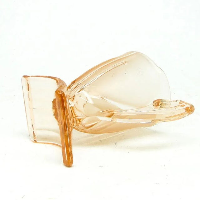 Glass Art Nouveau Milk Jug by Hermanova, Former Czechoslovakia, 1930s For Sale - Image 7 of 8