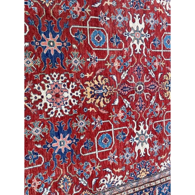 Afghan Mahal Chobi Rug For Sale - Image 3 of 18