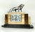 French Art Deco Mantel Clock with Chrome-Plated Bronze Lion, 1930s For Sale - Image 10 of 18