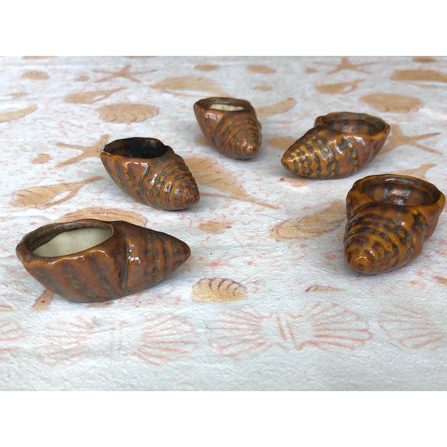 Designed to hold tiny tea light candles, these vintage ceramic seashells are little gems. The ceramic seashells would make...