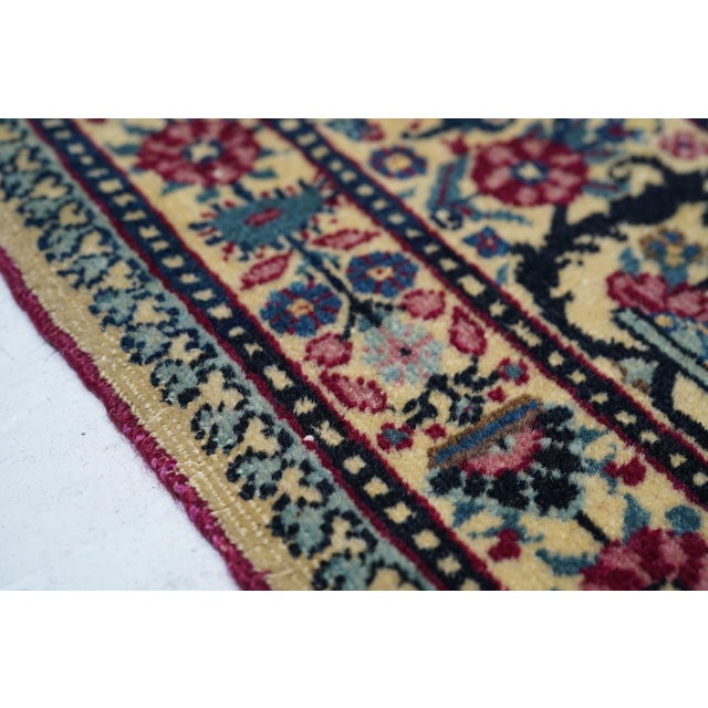 19th Century Antique Tabriz Rug 4'5'' X 6'7'' For Sale - Image 5 of 9