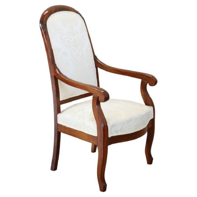 Antique Walnut Armchair, 1800s For Sale - Image 13 of 13