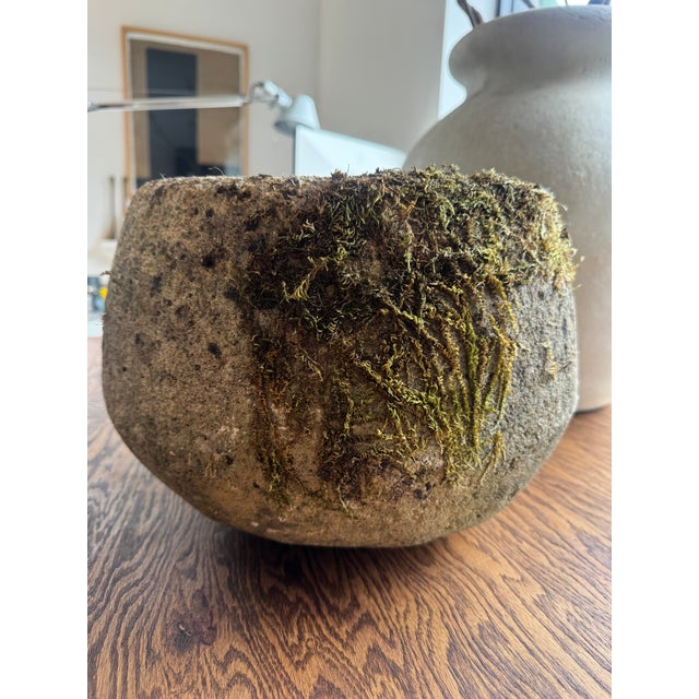 Vintage Concrete Planter, France For Sale - Image 4 of 18
