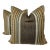 Kravet Couture "Handwork" in Shale 22" Pillows-a Pair For Sale