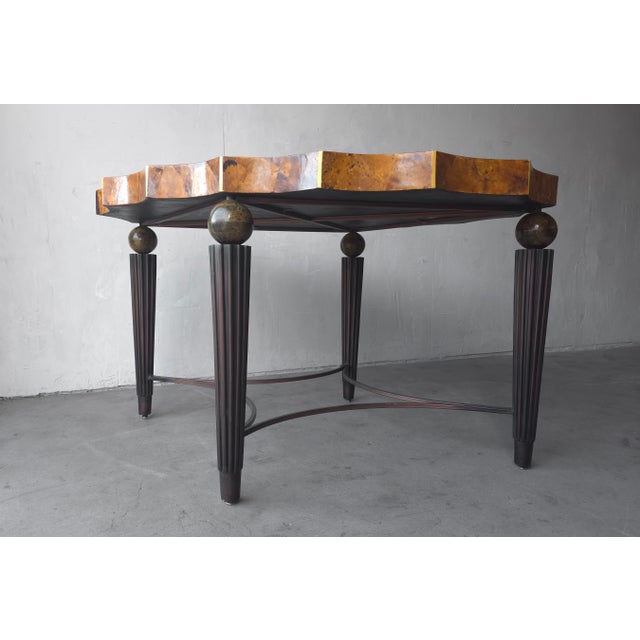 1980s NeoClassical Center or Dining Table by Maitland Smith For Sale - Image 11 of 14
