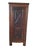 Piedmontese Corner Cabinet in Wood and Lined with Florentine Lily Paper, 1750 For Sale - Image 13 of 13