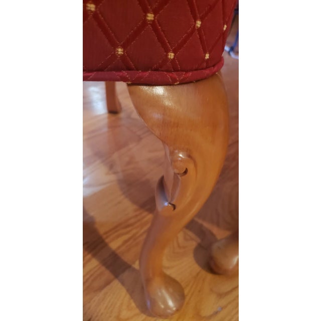 Set of 2 Beautiful Vintage Gooseneck Chairs For Sale - Image 10 of 12