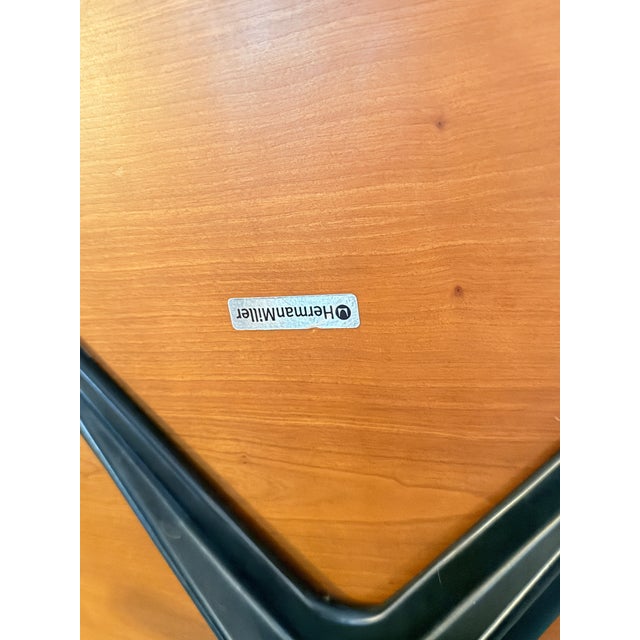 Authentic Herman Miller Eames Lounge Chair in Black Leather For Sale - Image 16 of 16