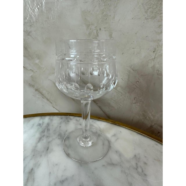 Crystal Glasses, 1930, Set of 10 For Sale - Image 9 of 13