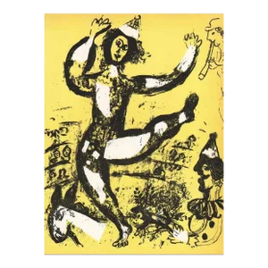 1960 Marc Chagall Original Lithograph Le Cirque