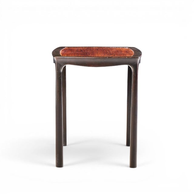 Dunbar Furniture Edward Wormley for Dunbar Mid Century Rosewood Side End Tables - Pair For Sale - Image 4 of 14