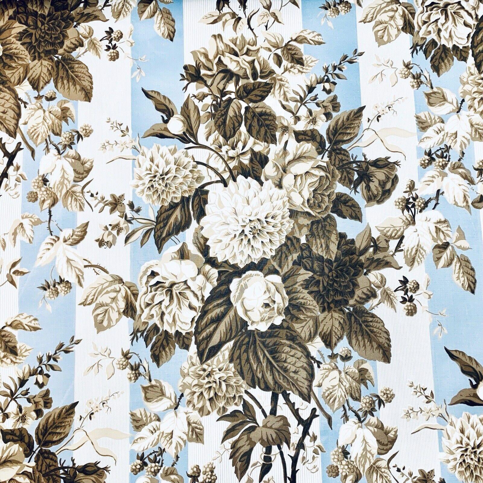 Boho Chic Rose Cumming Apsley Cotton Chintz Designer Fabric by the Yard Chairish