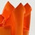 Sculptural Orange Plastic Table Lamp by Les Eclarares, France, 1990s For Sale - Image 13 of 16