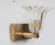 Set of 3 Art Decò Barovier & Toso Wall Light Murano Art Glass and Brass, 1940s For Sale - Image 10 of 14