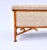Early 20th Century Early 20th Century Upholstered Steam Bent Oak Arts and Crafts Bench For Sale - Image 5 of 9