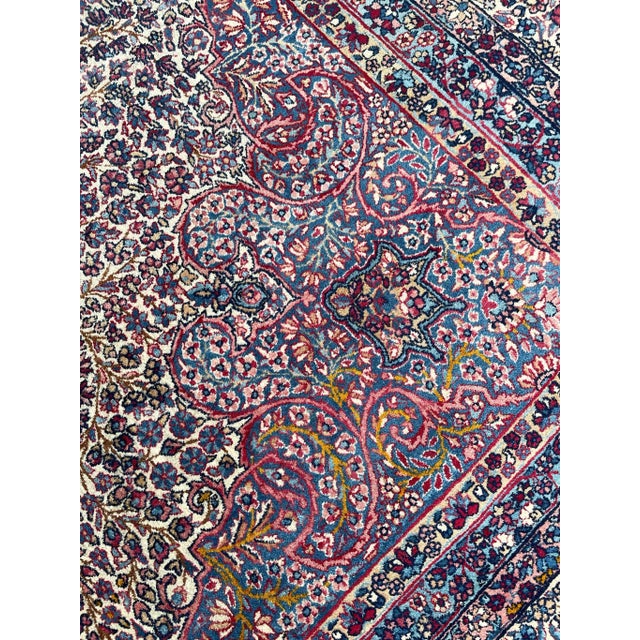* All of our & vintage rugs are professionally cleaned prior to being listed.* Name: SOPHISTICATED Botanical Piece | 8.10...