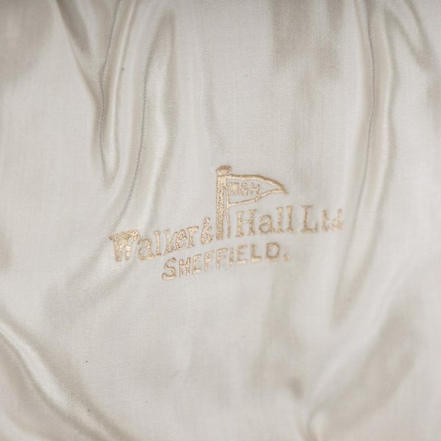 Metal 20th Century Silver Tankard Shot Cups from Walker & Hall, 1926, Set of 6 For Sale - Image 7 of 12