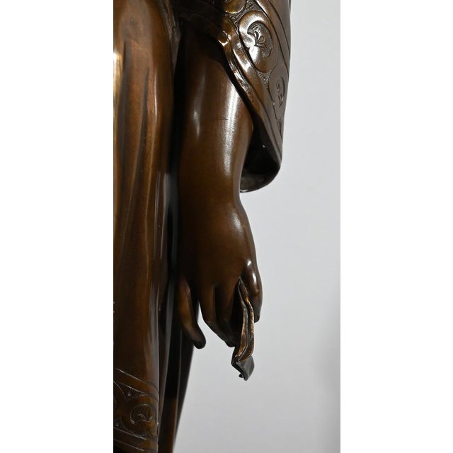 Bronze Figure from J-L. Grégoire, 1800s For Sale - Image 15 of 18