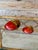 Oxblood Red Pair of Vintage Asian Lacquered Clam Shell Trinket Boxes For Sale - Image 8 of 10