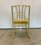 Gold A Pair of Late 20th Century Faux Bamboo Gold Banquet Dining Chairs by Shelby Williams For Sale - Image 8 of 17