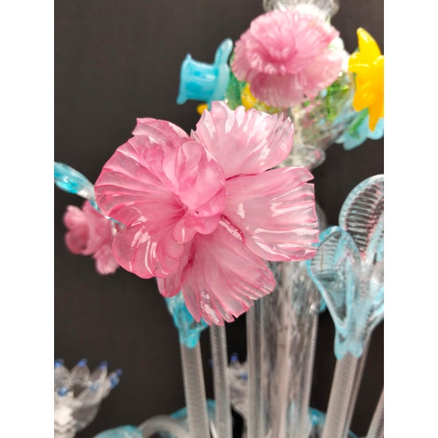 Vintage Chandelier in Murano Glass, 1980s For Sale - Image 15 of 18