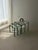 Postmodernist Nesting Tables Glass Black Metal, 1980s, Set of 3 For Sale - Image 12 of 12