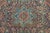 Tabriz Rug 9’7” X 12’7” Pink Wool Vintage Distressed Hand-Knotted Carpet For Sale In Philadelphia - Image 6 of 15