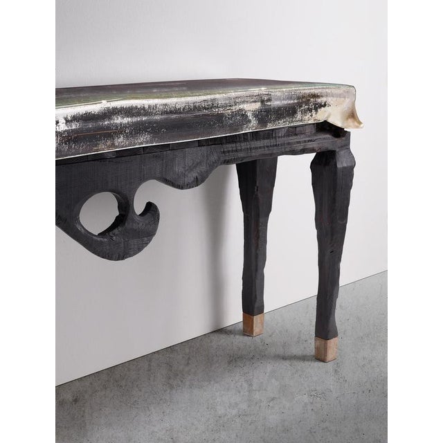 Not Yet Made - Made To Order Carampana Console Table by Vetralia For Sale - Image 5 of 6