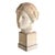Classical female bust, circa 1960, inspired by Greco-Roman art and made of hollow, molded plaster. It belongs to the...