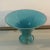 Gorgeous vintage turquoise 2-handled vase Vase: 5.5"D x 4"H