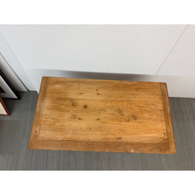 Early 21st Century Bewick Industrial Wood & Iron Table For Sale - Image 5 of 12