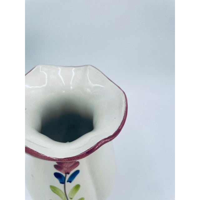 1970s Vintage Decorative Ceramic Vase, 1975 For Sale - Image 5 of 9