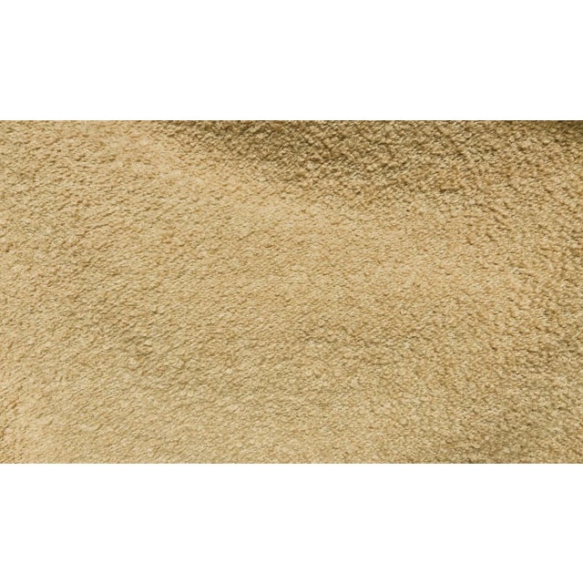 Contemporary Ast Fabrics Cozy Wool Boucle in Gold, 10 Yard Lot For Sale - Image 3 of 3