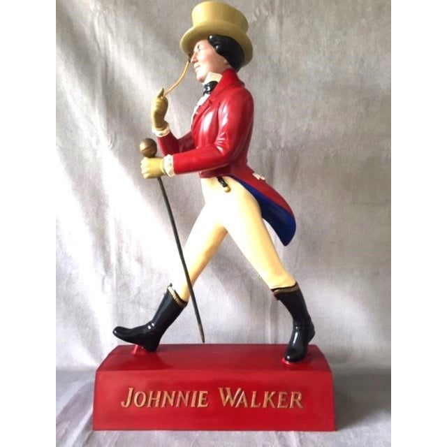 Large Vintage Advertising Figure of Johnnie Walker fhe Dandy, 1960s For Sale - Image 13 of 14