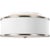 Transitional Sean Lavin By Visual Comfort Studio Lennon Medium Semi-Flush Mount in Satin Nickel For Sale - Image 3 of 3
