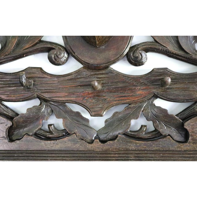 Swiss Black Forest Coat Stand and Hat Rack, 1800s For Sale - Image 16 of 17