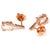 The rich and warm color of morganite and diamonds encased in 14-karat rose gold adds to the beauty of these drop earrings,...