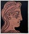 Pablo Picasso (1881-1973) Head of a Woman in Profile (Tête de Femme de Profil) Colour Linocut on Vellum paper year 1962...