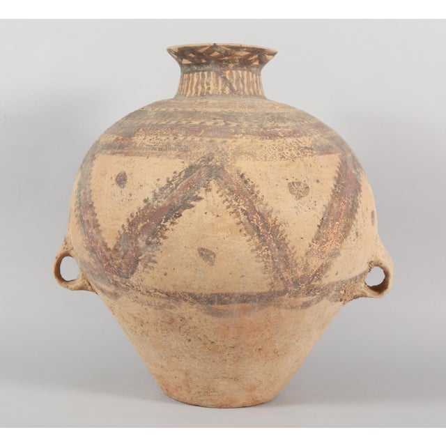 Chinese Neolithic Painted Pottery Jar, Machang Period #5 For Sale - Image 9 of 9