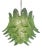 Italian Green Felci Murano Glass Chandelier Green by Simoeng for Simoeng For Sale